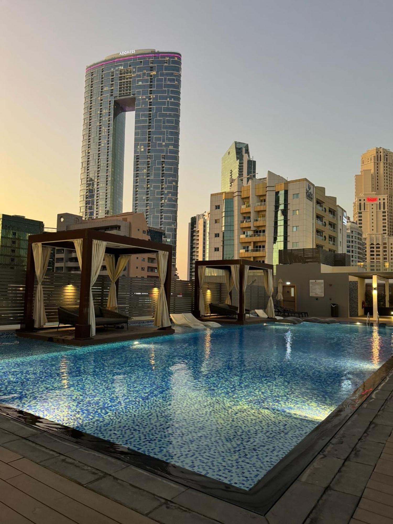 Promo I Sea View I 1 Bedroom Apartment I Studio One Tower I Dubai Marina Esterno foto